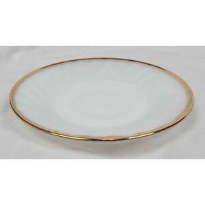 Vintage Oven Fire-King Ware White Porcelain Plate